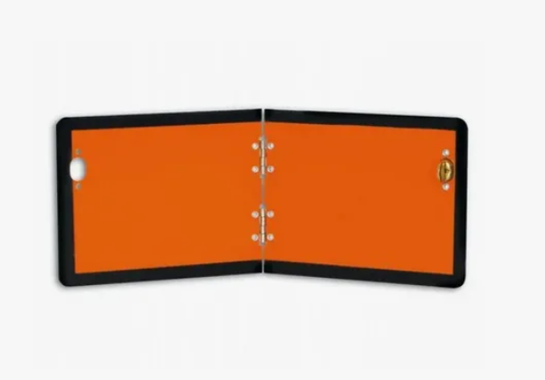 ТАБЛИЧКА ОРАНЖЕВОГО ЦВЕТА ПО ДОПОГ, НЕЙТРАЛЬНАЯ, СКЛАДНАЯ 120х300мм - ООО "Где Авто"