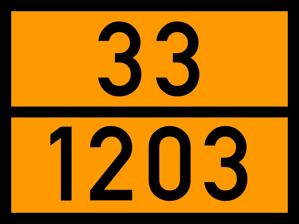 ТАБЛИЧКА ОПАСНЫЙ ГРУЗ 33-1203 БЕНЗИН - ООО "Где Авто"