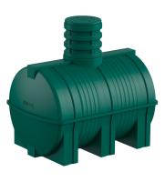 Подземная емкость D 3000 литров зеленая