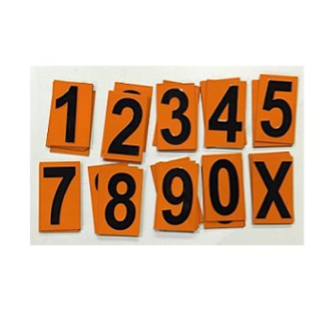 ЦИФРЫ ДЛЯ НАБОРНЫХ ТАБЛИЧЕК, 33 ШТ. - ООО "Где Авто"