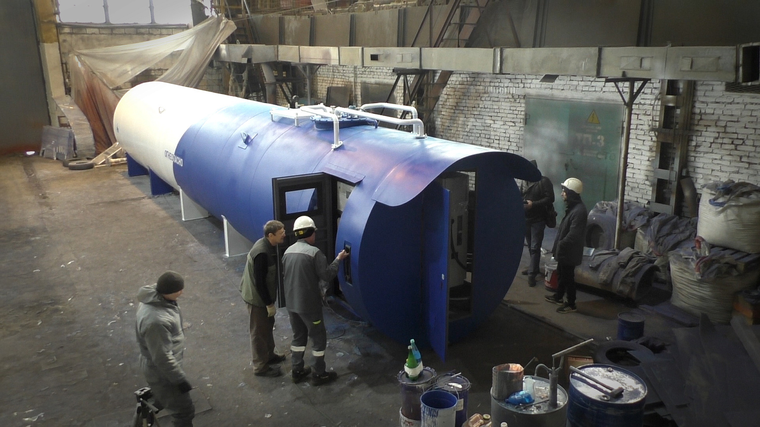 Производство контейнерной АЗС - Моноблок на 50 м3 (АГРОС), г. Сургут Производство контейнерной АЗС - Моноблок на 50 м3 (АГРОС), г. Сургут