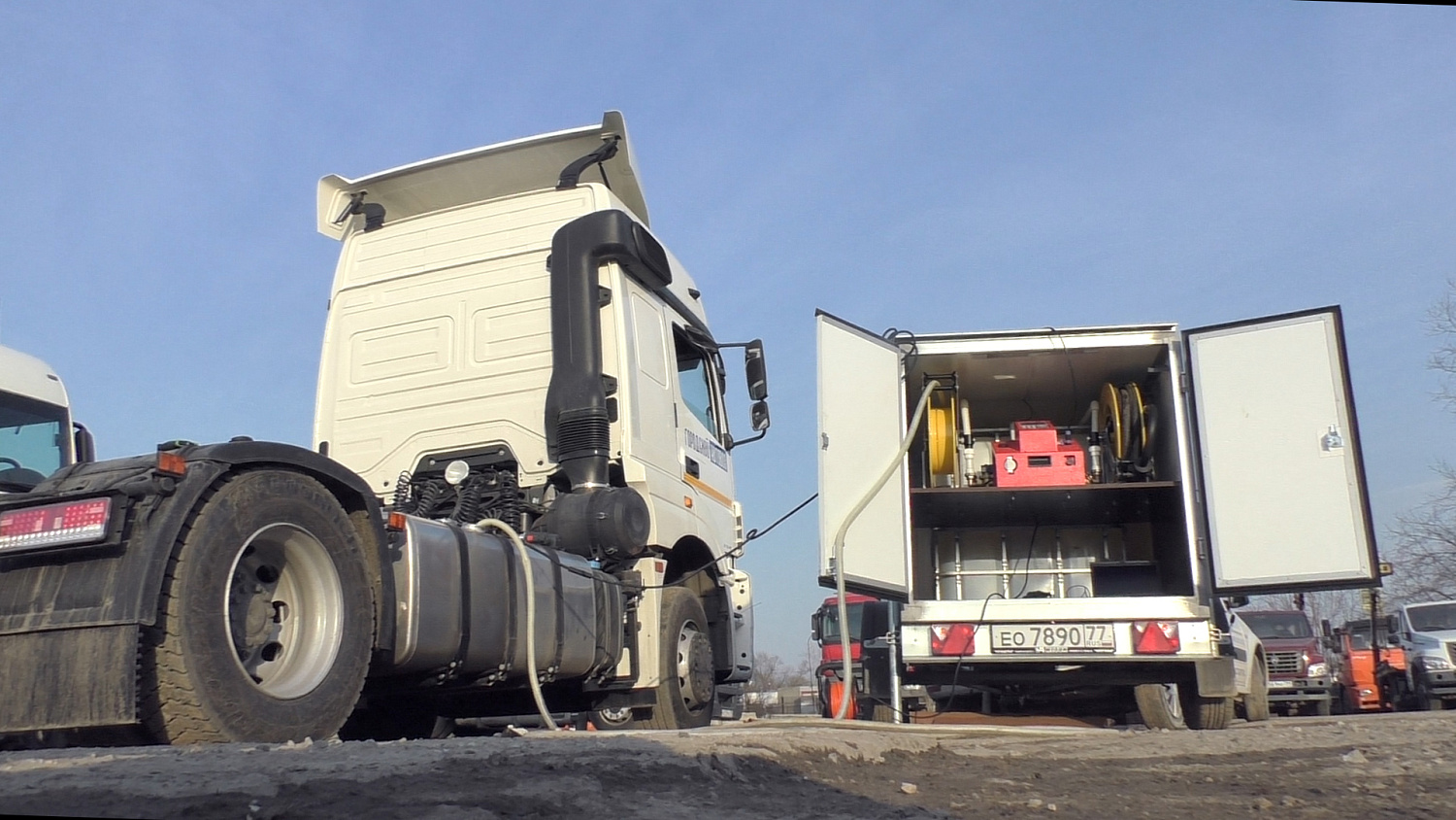 Изготовление мобильной тарировочной станции на 1 м3 на базе прицепа "ИСТОК" Изготовление мобильной тарировочной станции на 1 м3 на базе прицепа "ИСТОК"