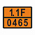 ТАБЛИЧКА ОПАСНЫЙ ГРУЗ 1.1F-0465 взрывчатые изделия, н.у.к. - ООО "Где Авто"