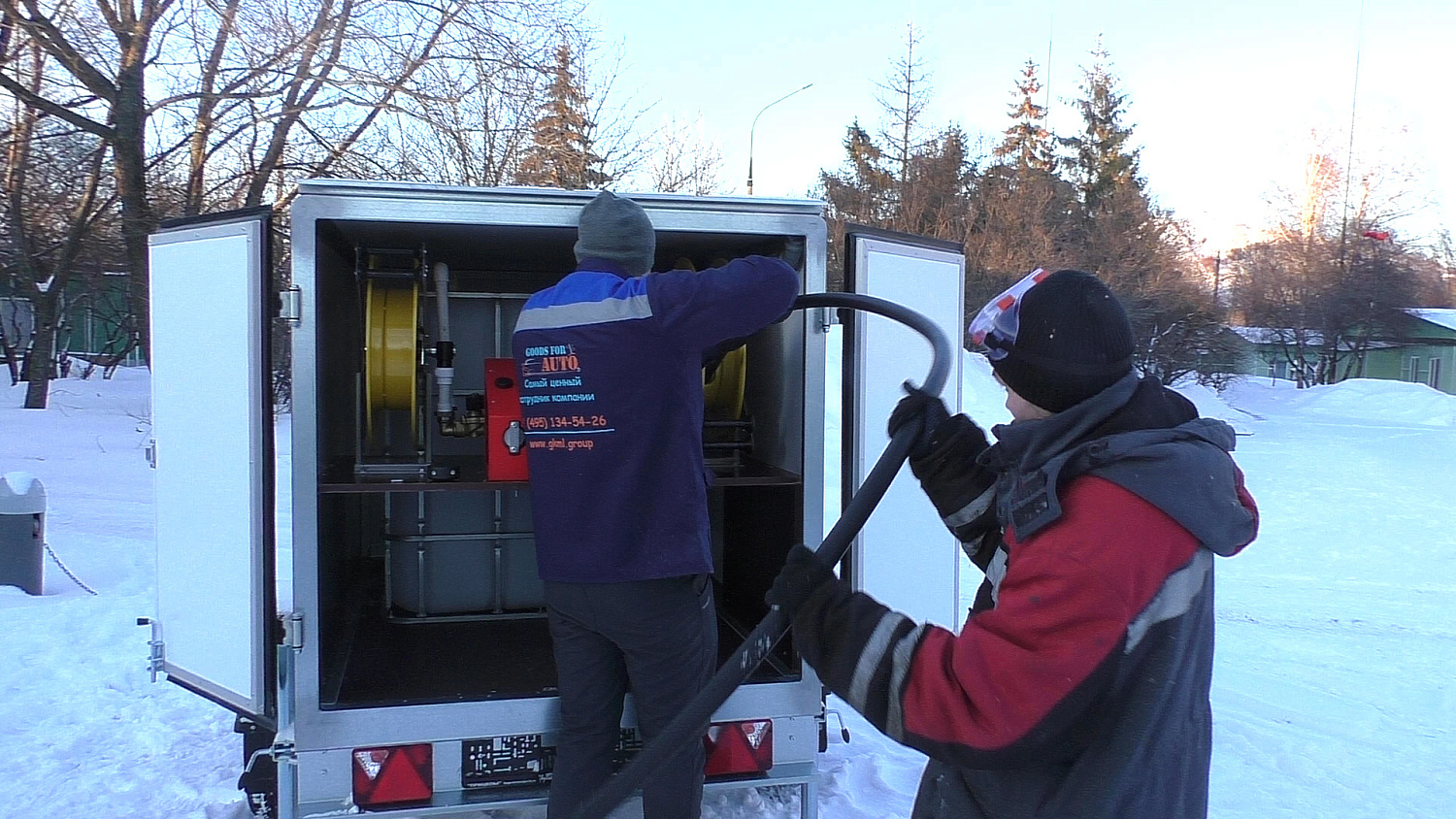 Изготовление мобильной тарировочной станции на 1 м3 на базе прицепа "ИСТОК" Изготовление мобильной тарировочной станции на 1 м3 на базе прицепа "ИСТОК"