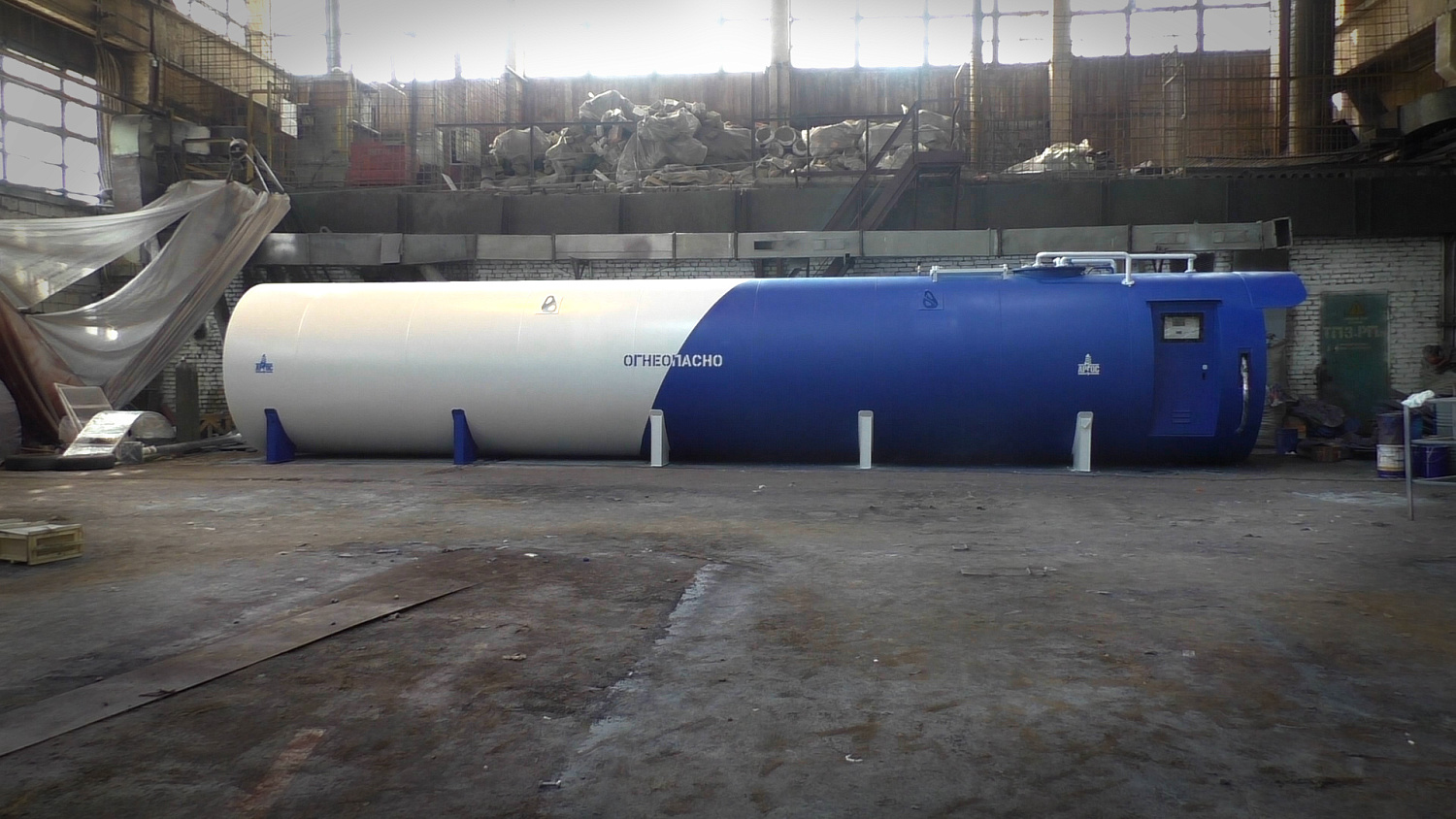 Производство контейнерной АЗС - Моноблок на 50 м3 (АГРОС), г. Сургут Производство контейнерной АЗС - Моноблок на 50 м3 (АГРОС), г. Сургут